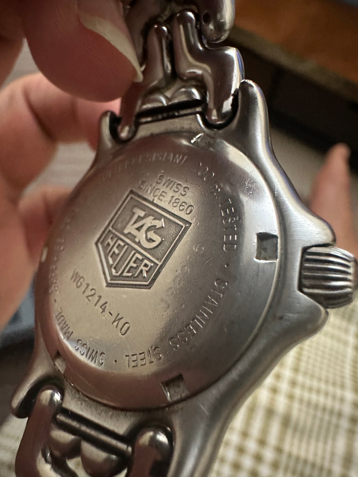 PRE OWNED TAG TAG Heuer WG1214-K0 QUART