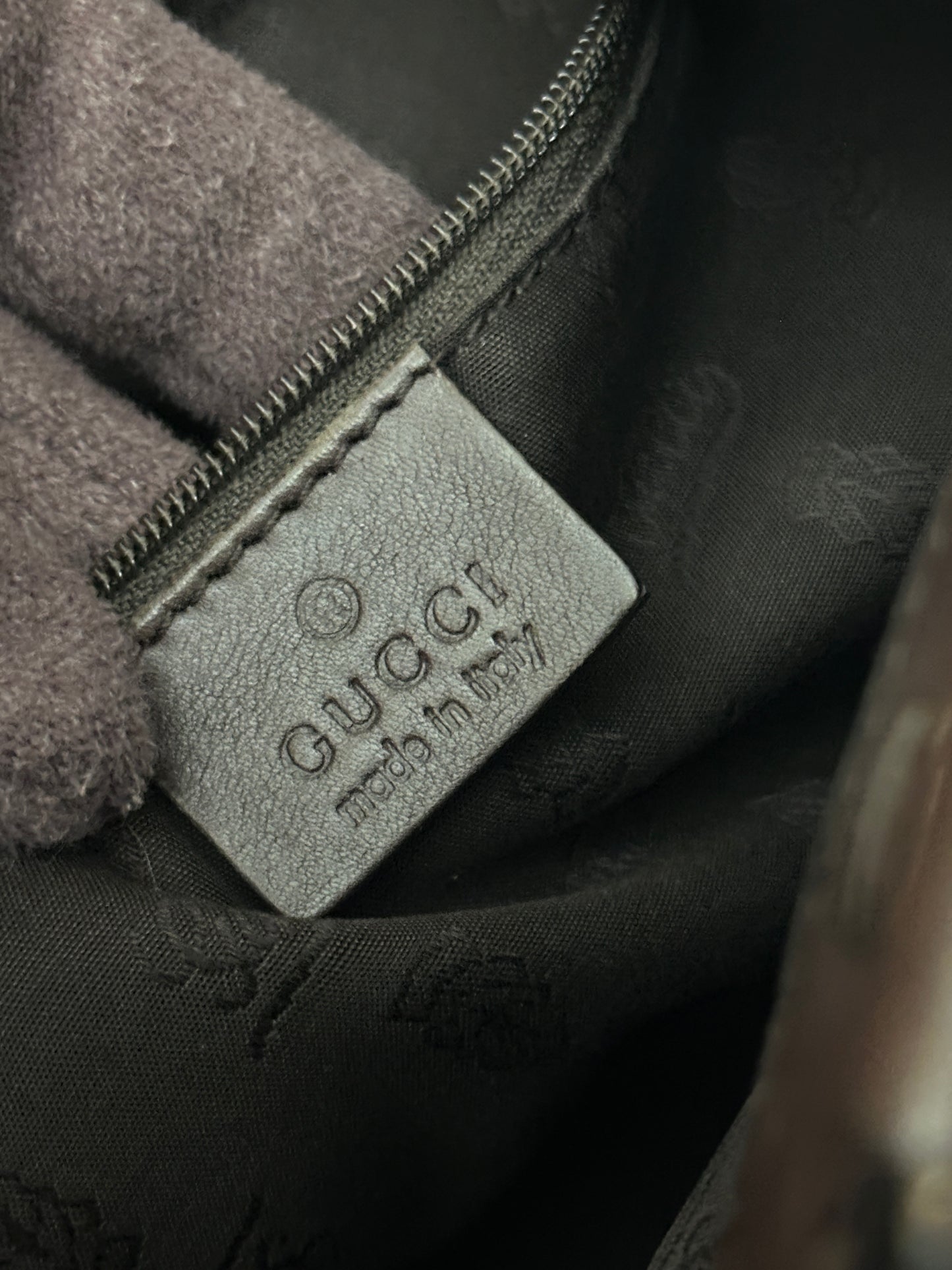 PRELOVED Gucci Dark Brown Guccissima Leather Sukey Tote