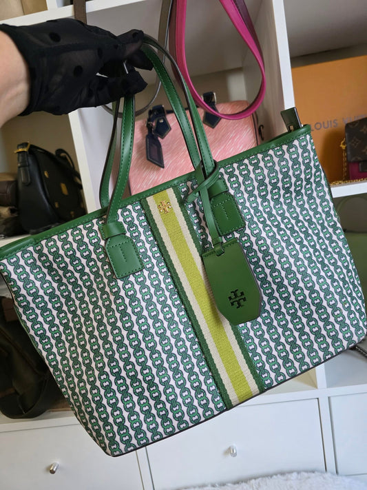 👜 Preloved Tory Burch Arugula Gemini Green (Consignment)