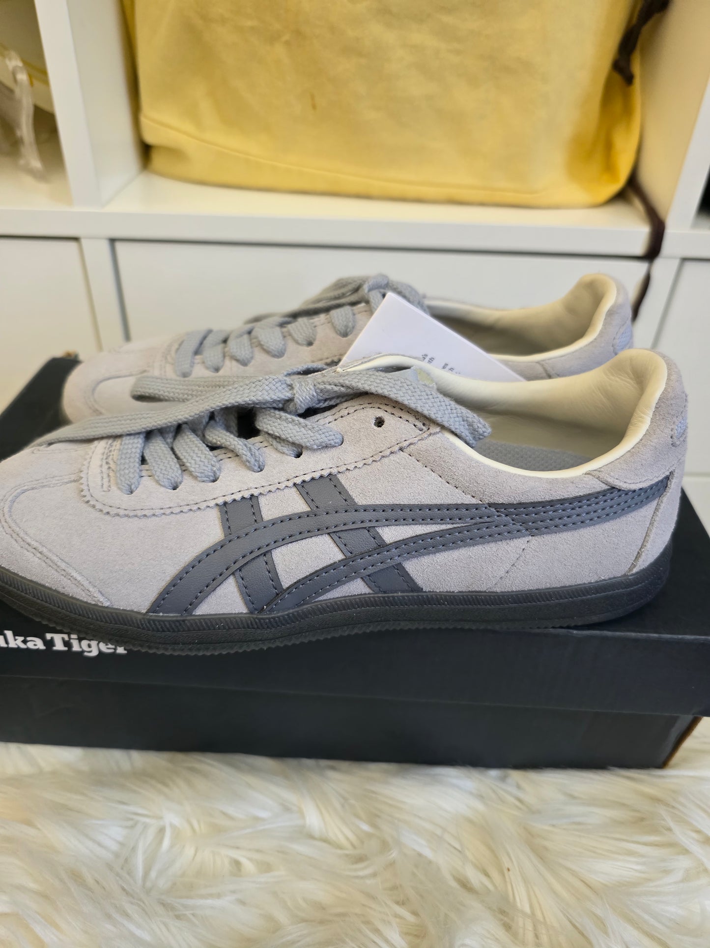 NEW ONITSUKA TOKUTEN PEDMKNT GREY SIZE 36 US 4 22.5 CM WOMEN <Consignment>