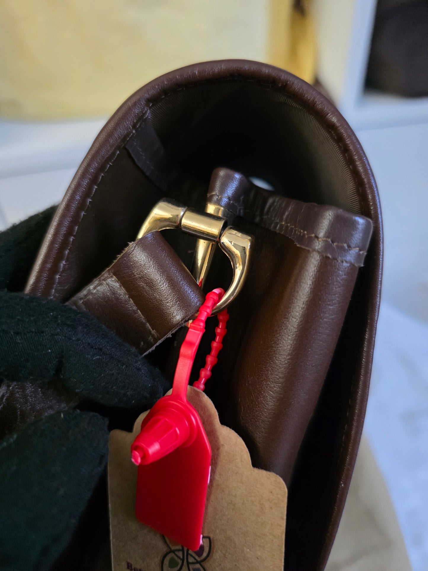 PRELOVED Vintage Burberry Haycheck Cross body bag