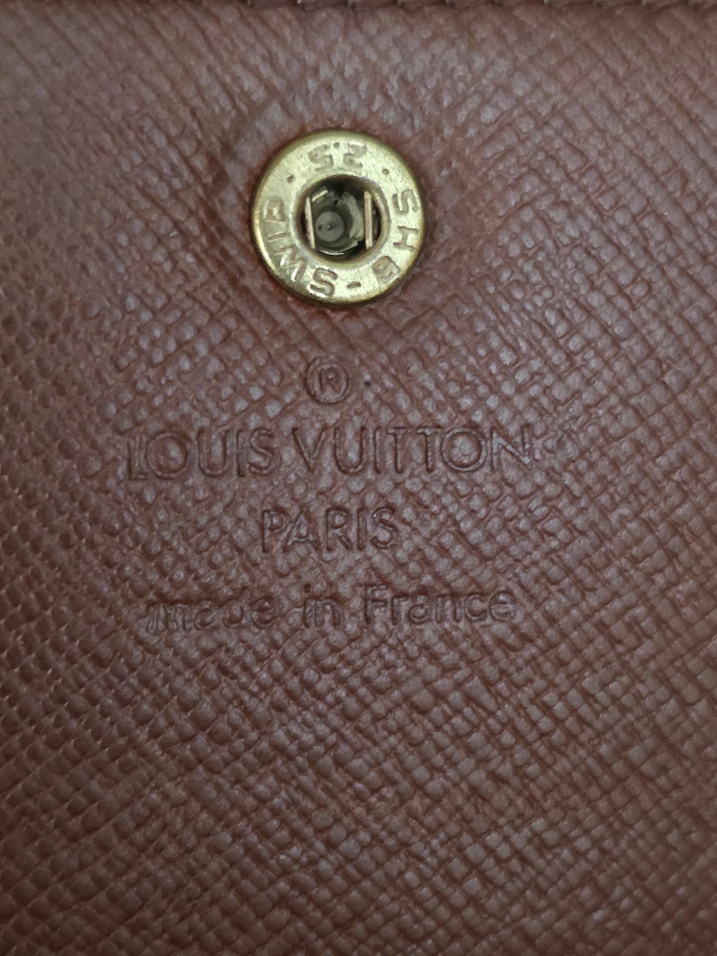 PRELOVED Louis Vuitton Monogram Porte Monnaie Billets Tresor Wallet AN0991 <CONSIGNMENT>