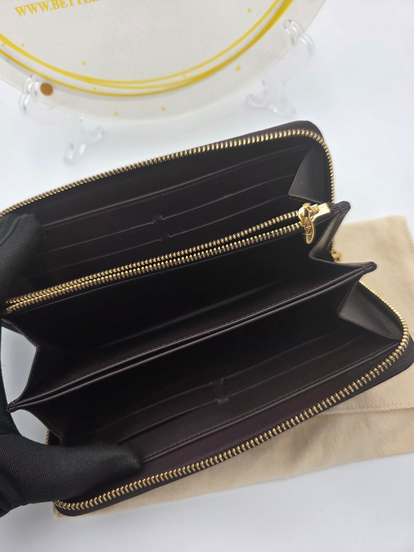 Preloved Louis Vuitton Vernis long wallet