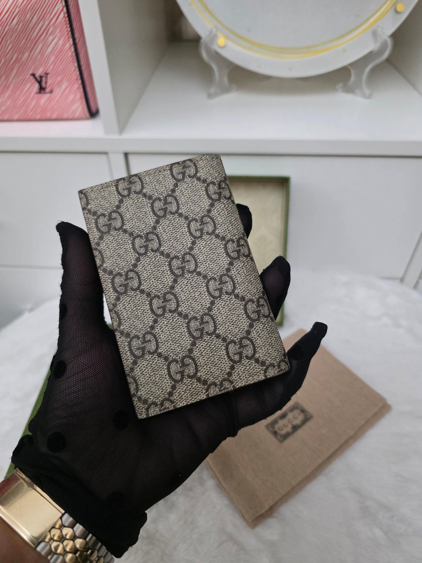 BRAND NEW GUCCI CARD CASE <CONSIGNMENT>