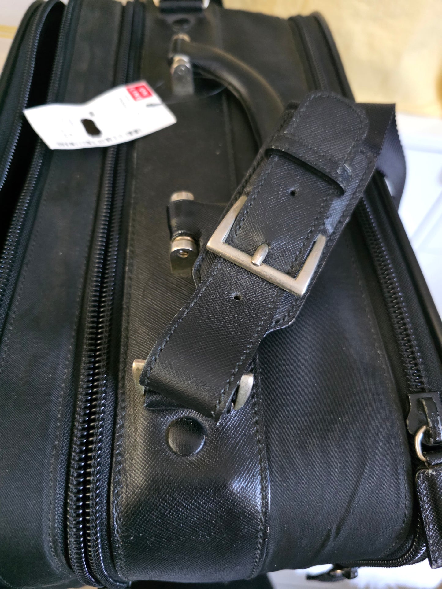 Pre owned PRADA NYLON BRIEFCASE