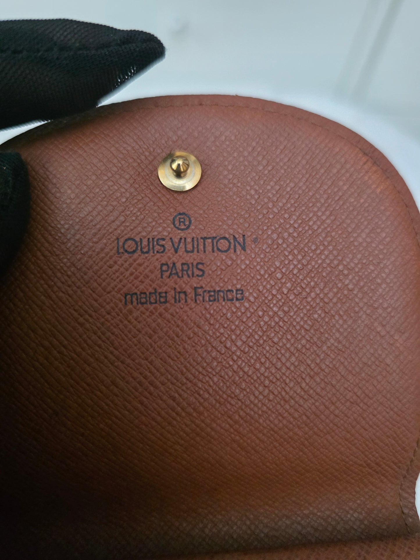 Preloved Louis Vuitto. Monnaie Guze Coin Case Brown