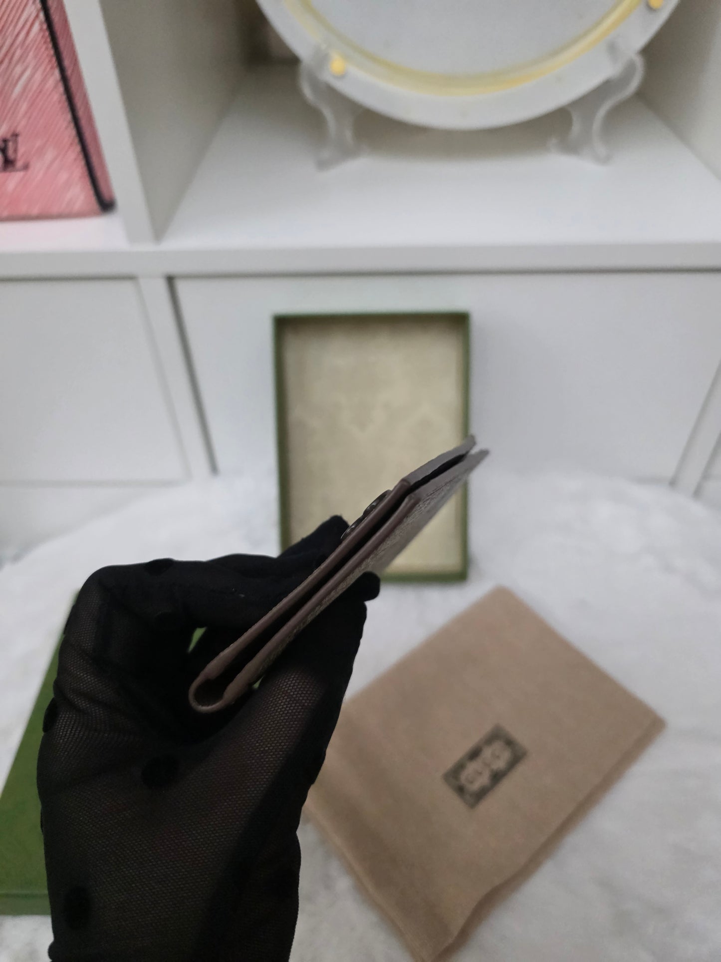 BRAND NEW GUCCI CARD CASE <CONSIGNMENT>