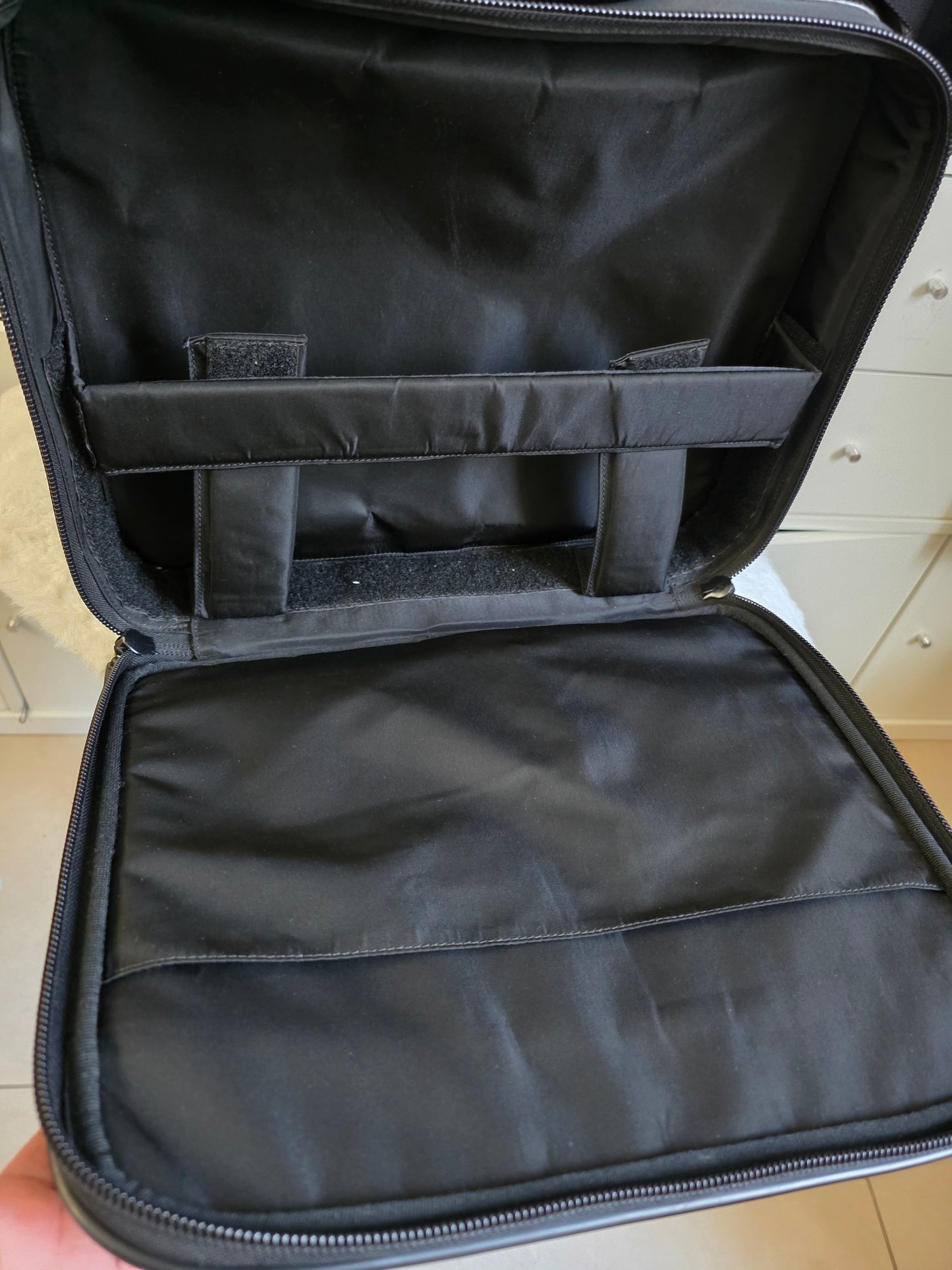 Pre owned PRADA NYLON BRIEFCASE