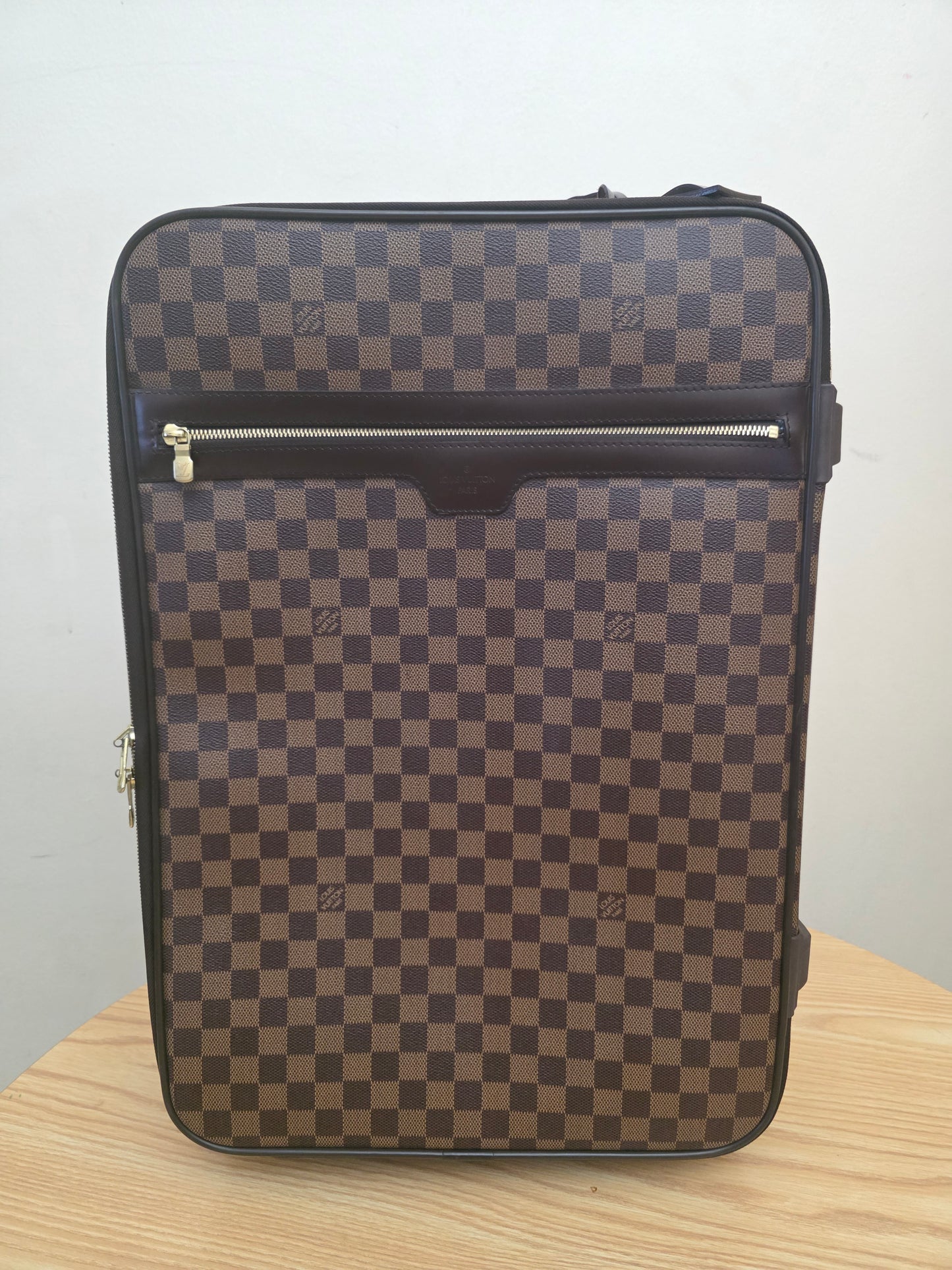 PRELOVED Louis Vuitton Damier Ebene PEGASSE 55 Cabin Luggage
