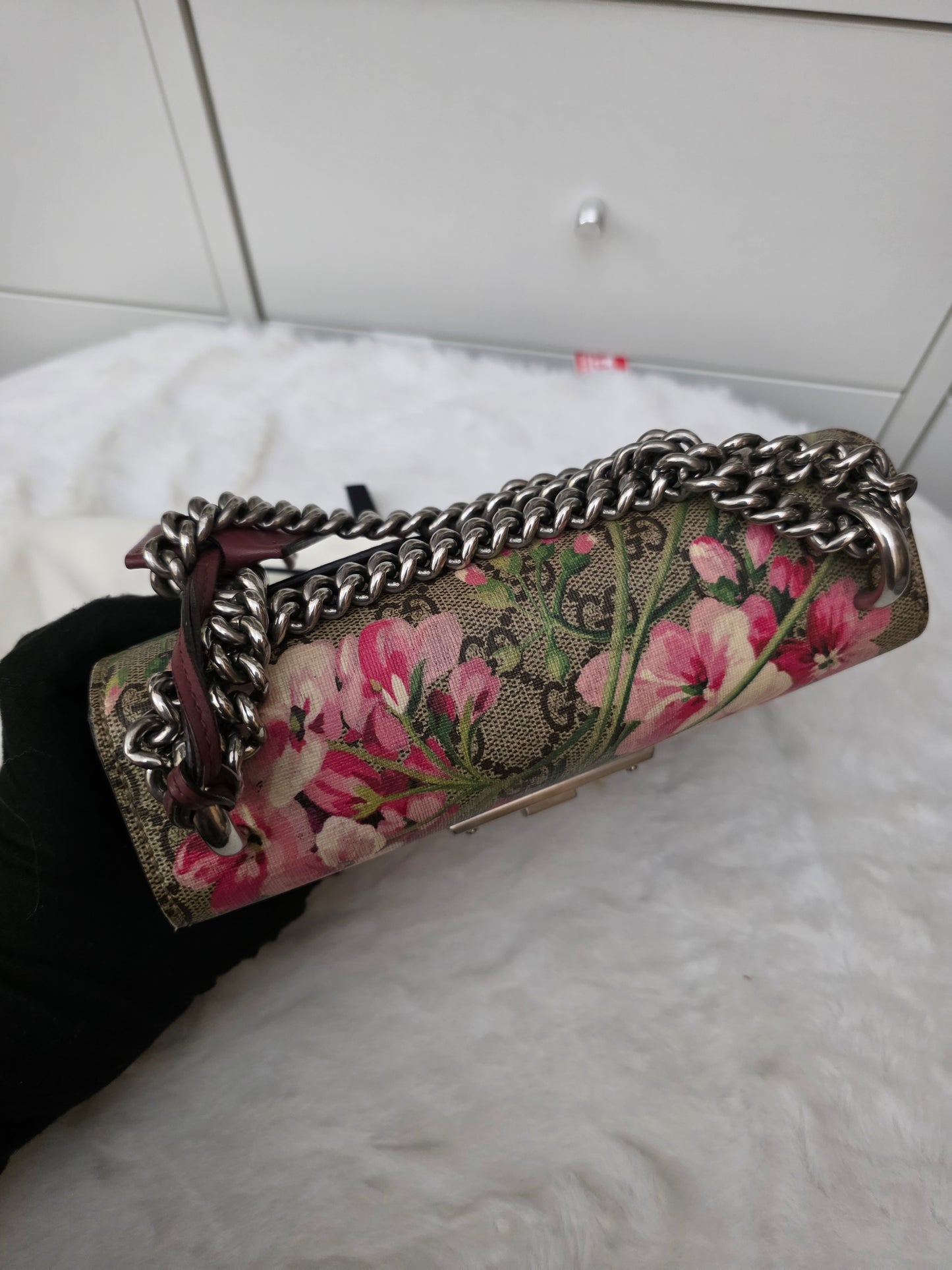 Preloved Gucci Blooms padlock