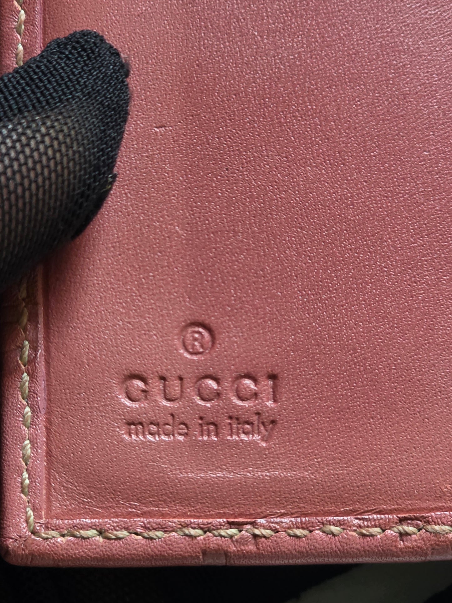 PRELOVED Gucci Agenda rose pink