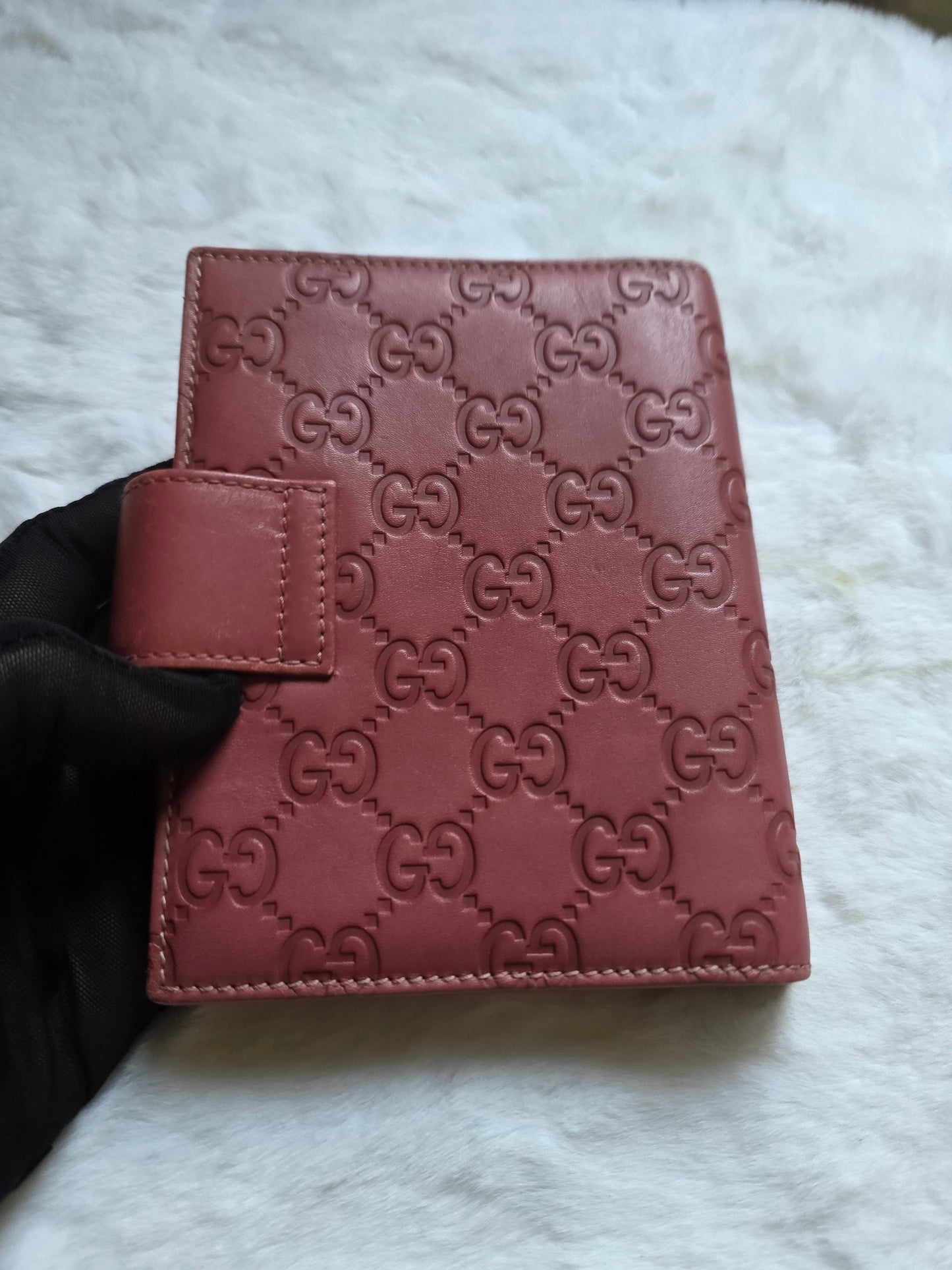 PRELOVED Gucci Agenda rose pink