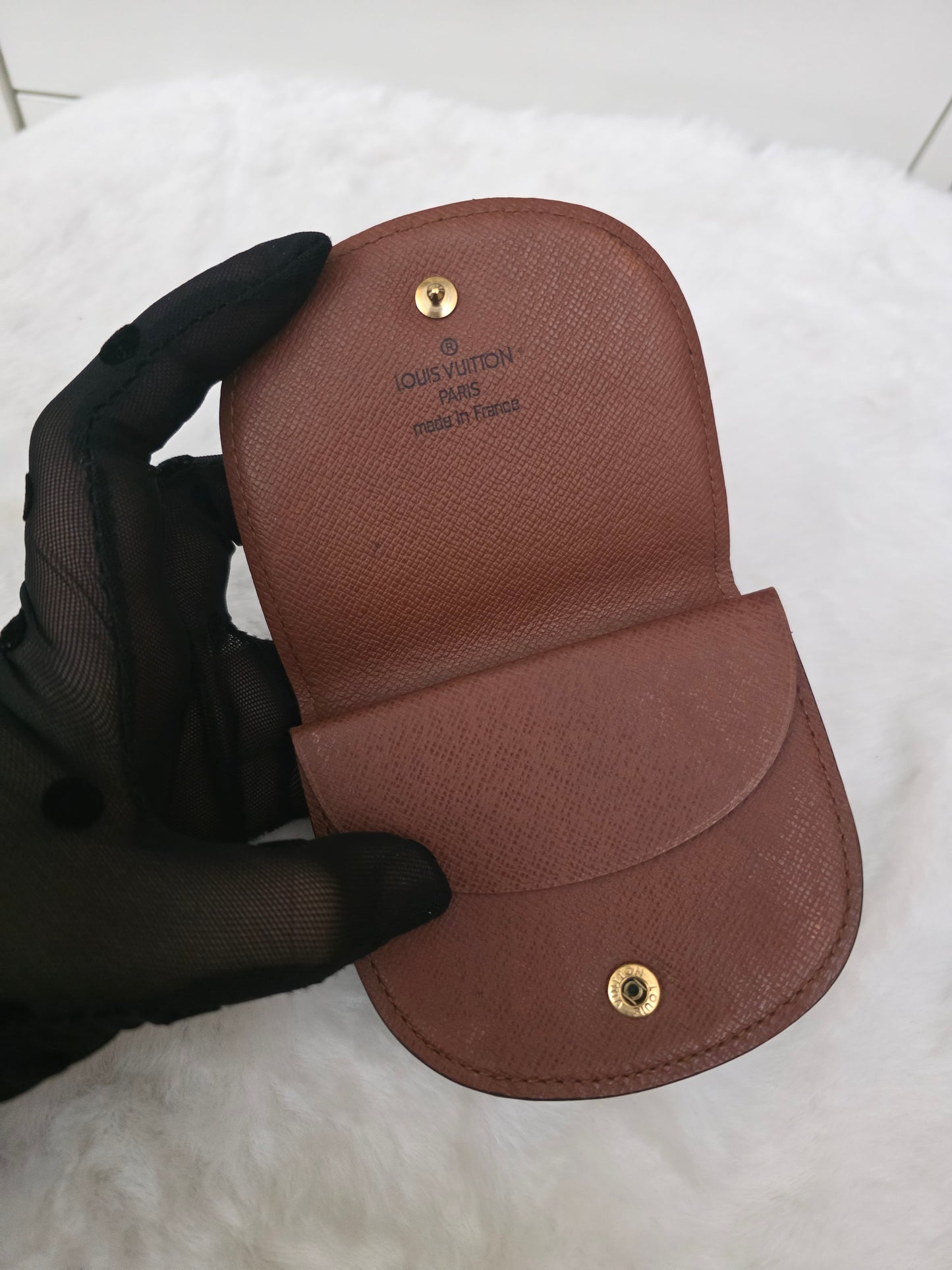 Preloved Louis Vuitto. Monnaie Guze Coin Case Brown