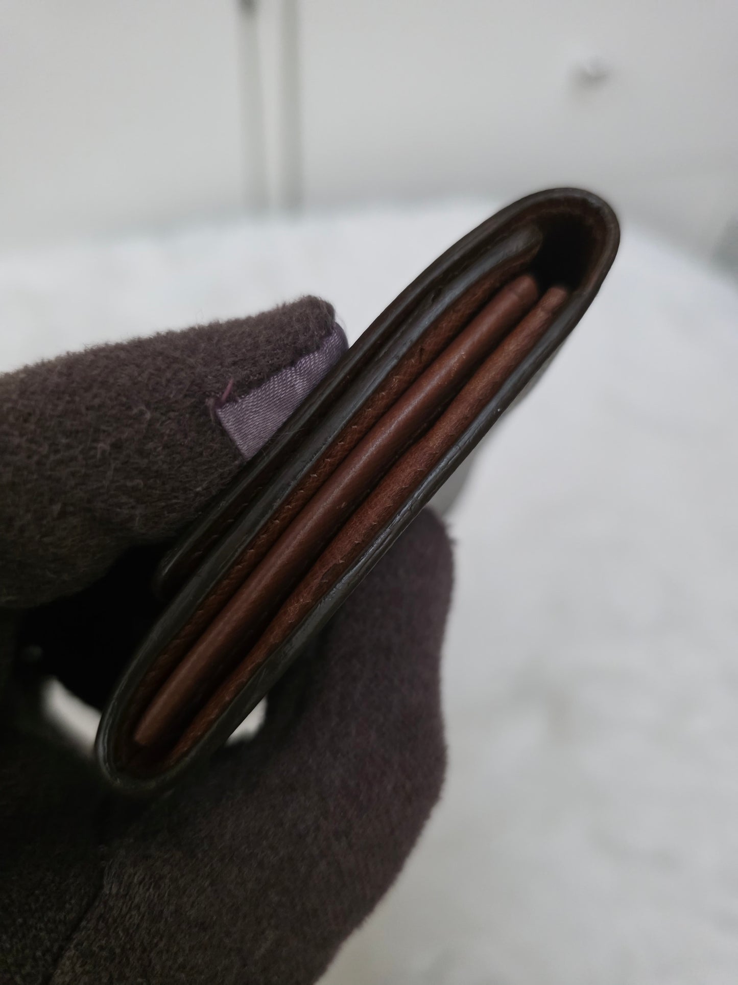 PRELOVED Louis Vuitton Monogram Porte Monnaie Billets Tresor Wallet AN0991 <CONSIGNMENT>