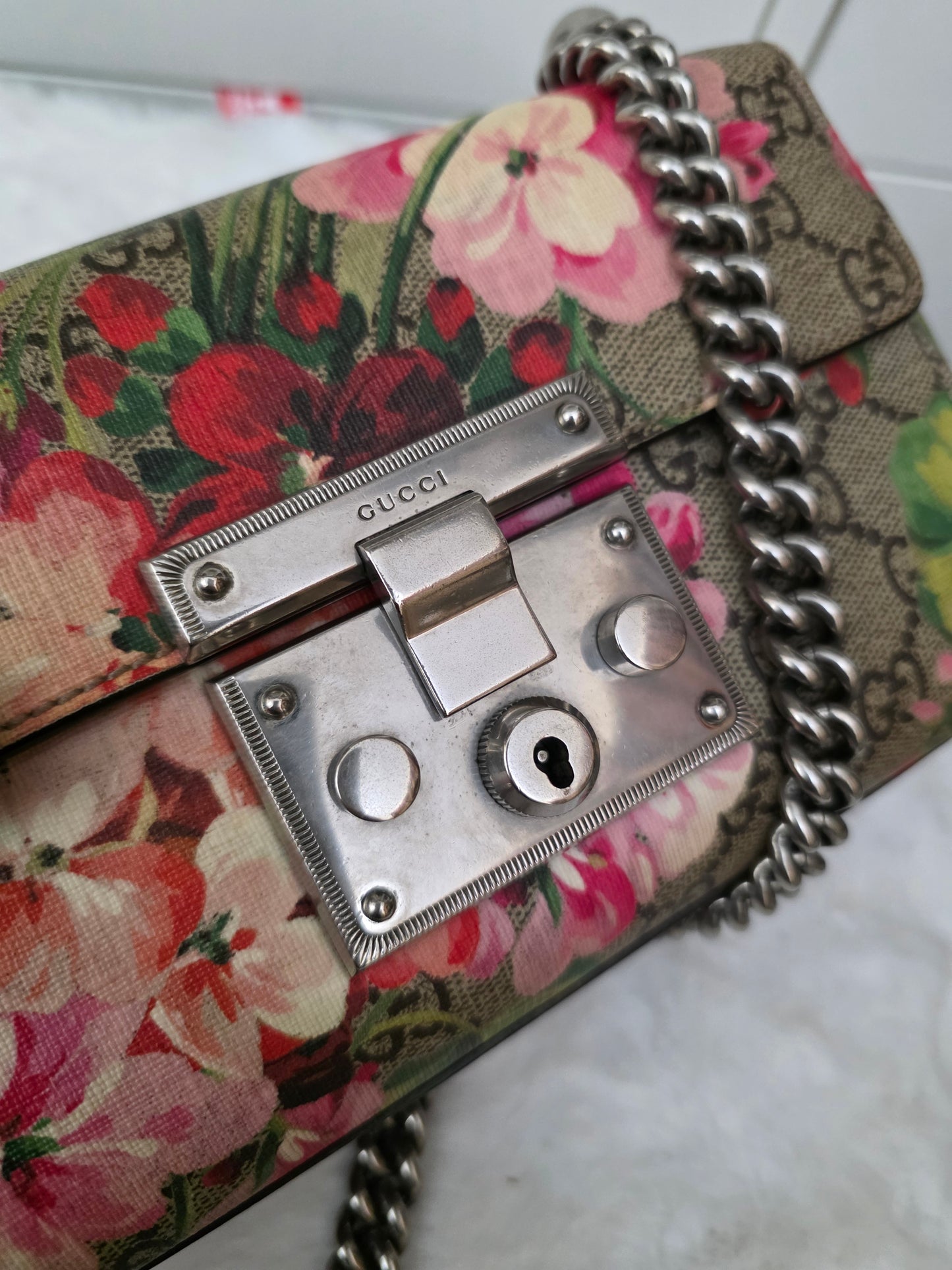 Preloved Gucci Blooms padlock