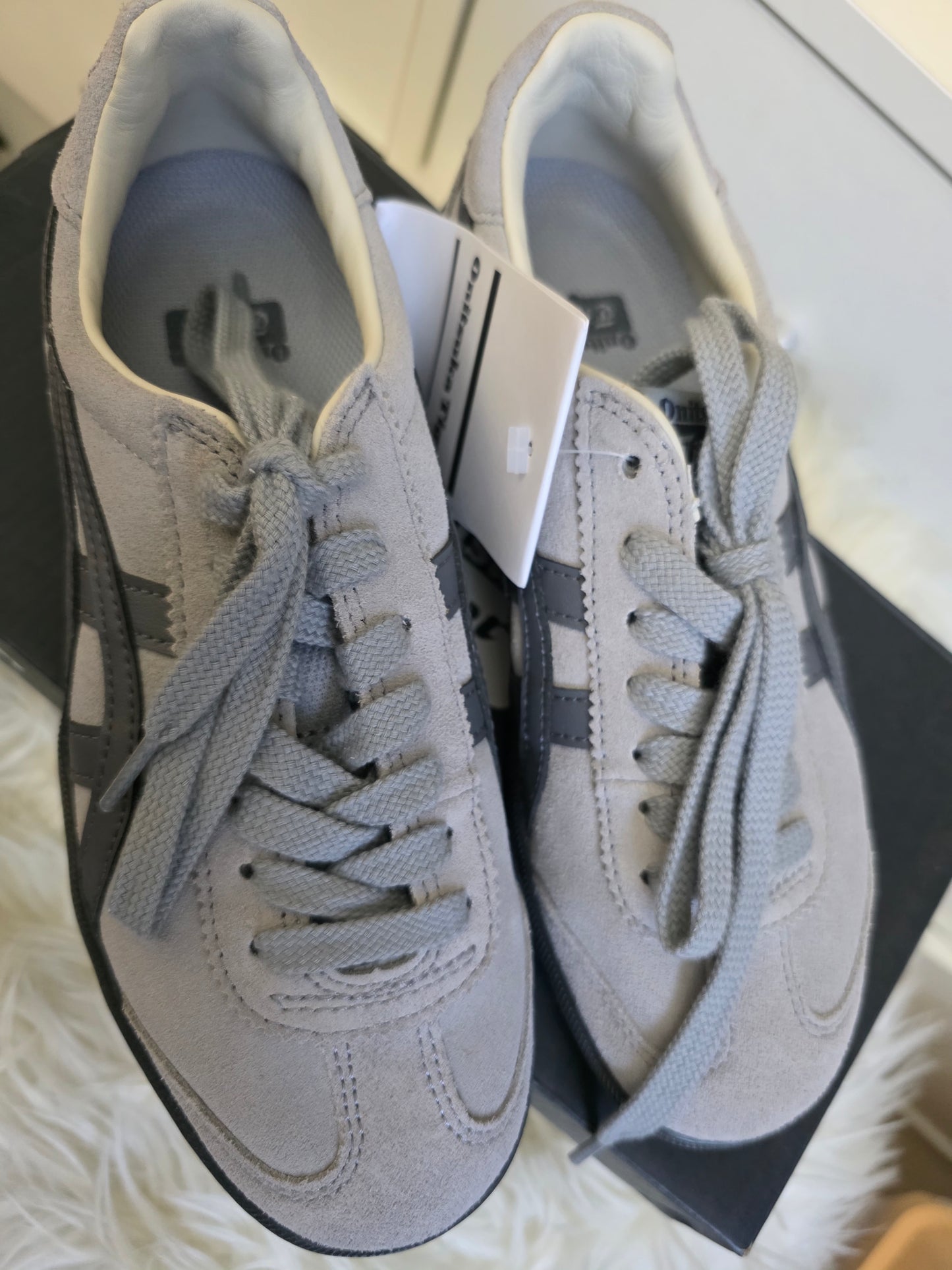 NEW ONITSUKA TOKUTEN PEDMKNT GREY SIZE 36 US 4 22.5 CM WOMEN <Consignment>