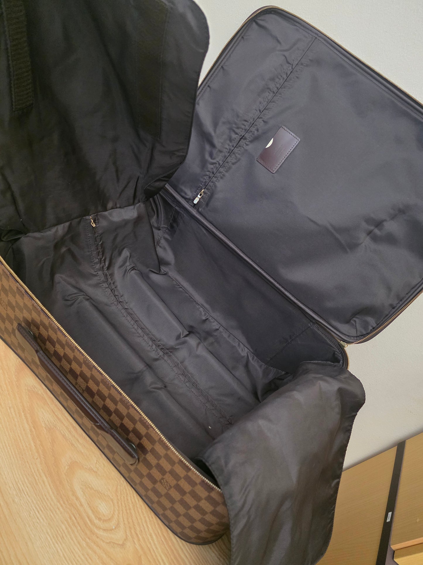 PRELOVED Louis Vuitton Damier Ebene PEGASSE 55 Cabin Luggage