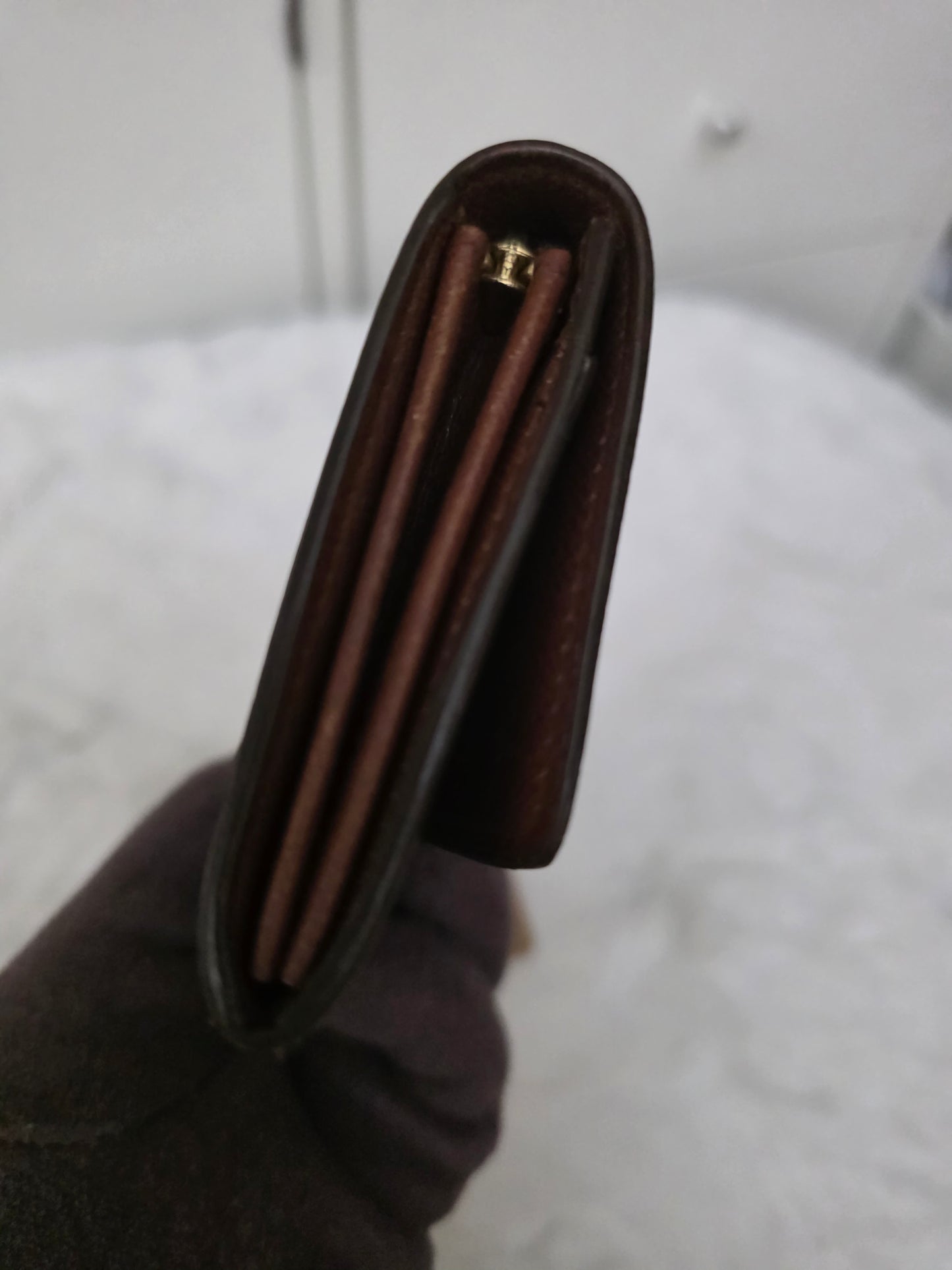 PRELOVED Louis Vuitton Monogram Porte Monnaie Billets Tresor Wallet AN0991 <CONSIGNMENT>