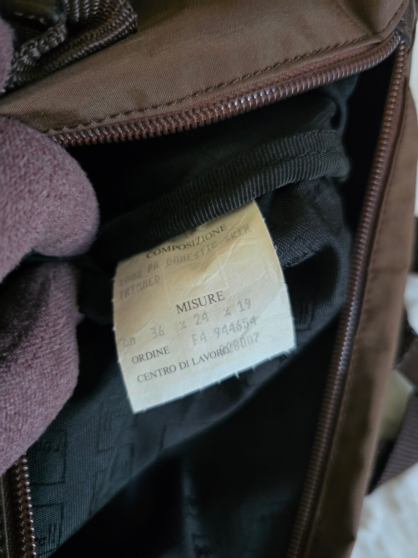 Pre owned PRADA NYLON BRIEFCASE