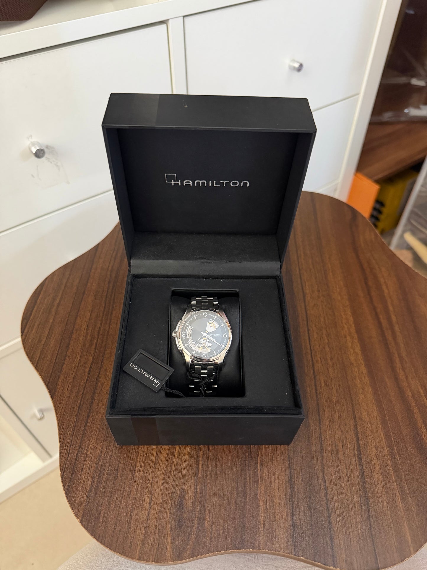 PRE OWNED HAMILTON OPEN HEART AUTOMATIC H325651