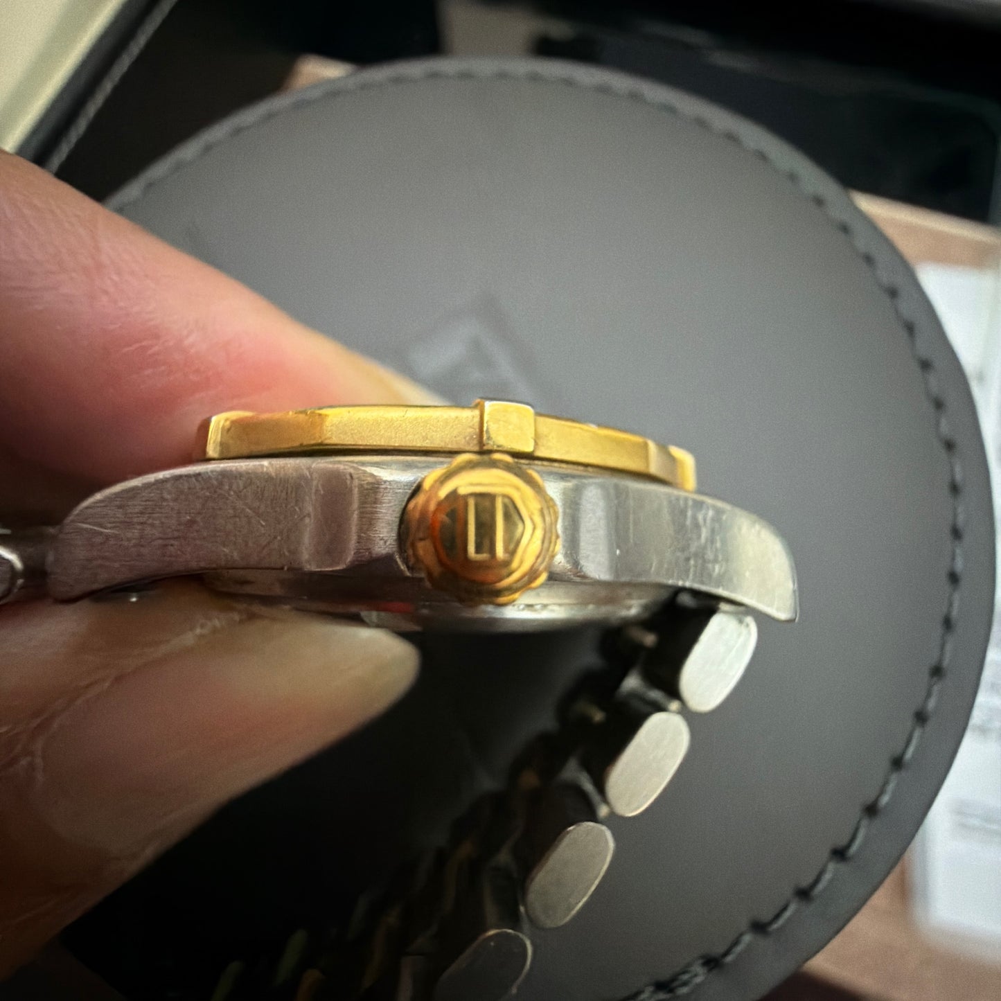 PRE OWNED VINTAGE TAG HEUR 2 tone Gold Dial WK1321-1 / BB0316