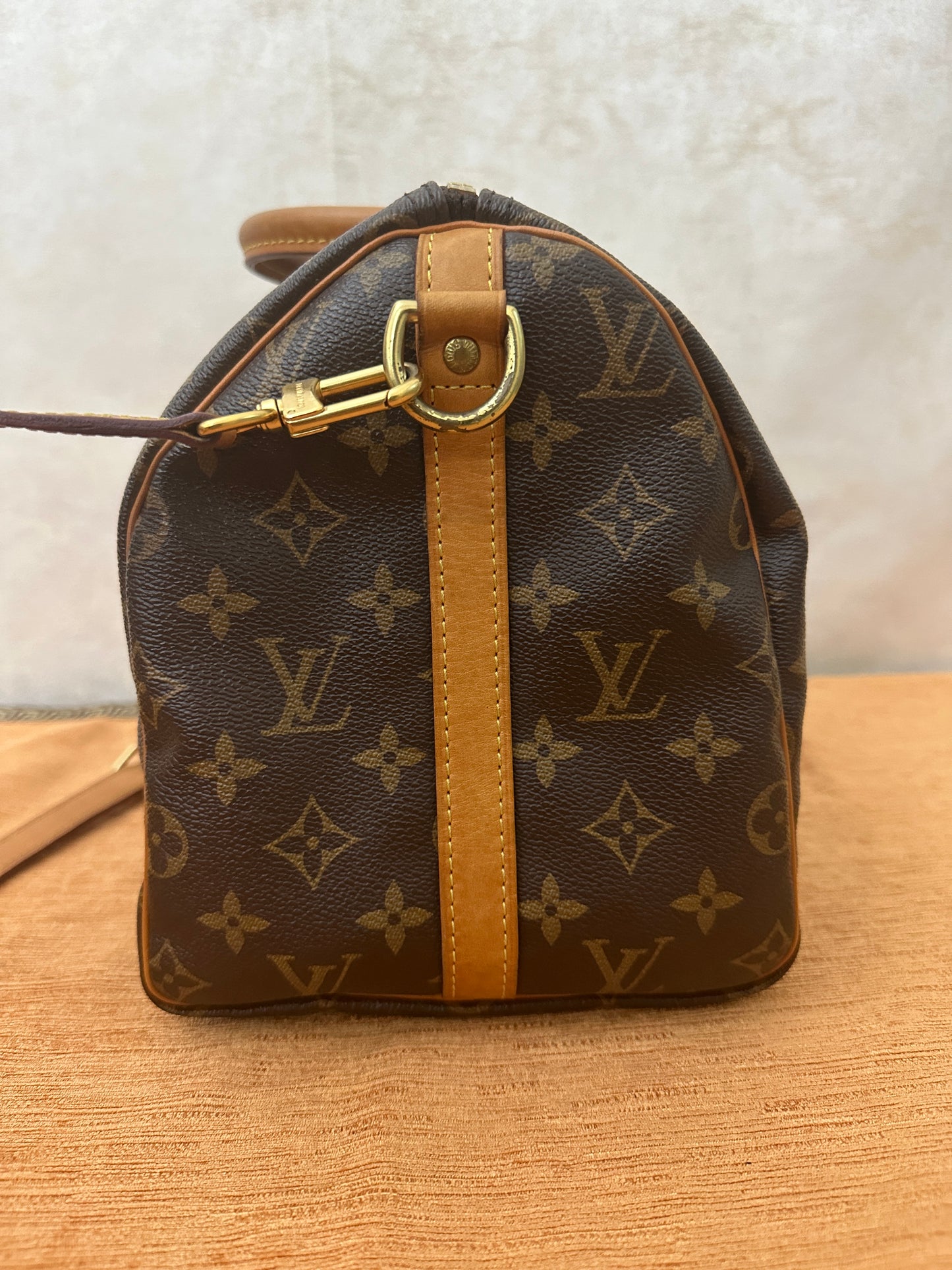 PRELOVED Louis Vuitton Monogram Canvas Limited Edition World Tour Speedy 30 Bandouliere SP3146