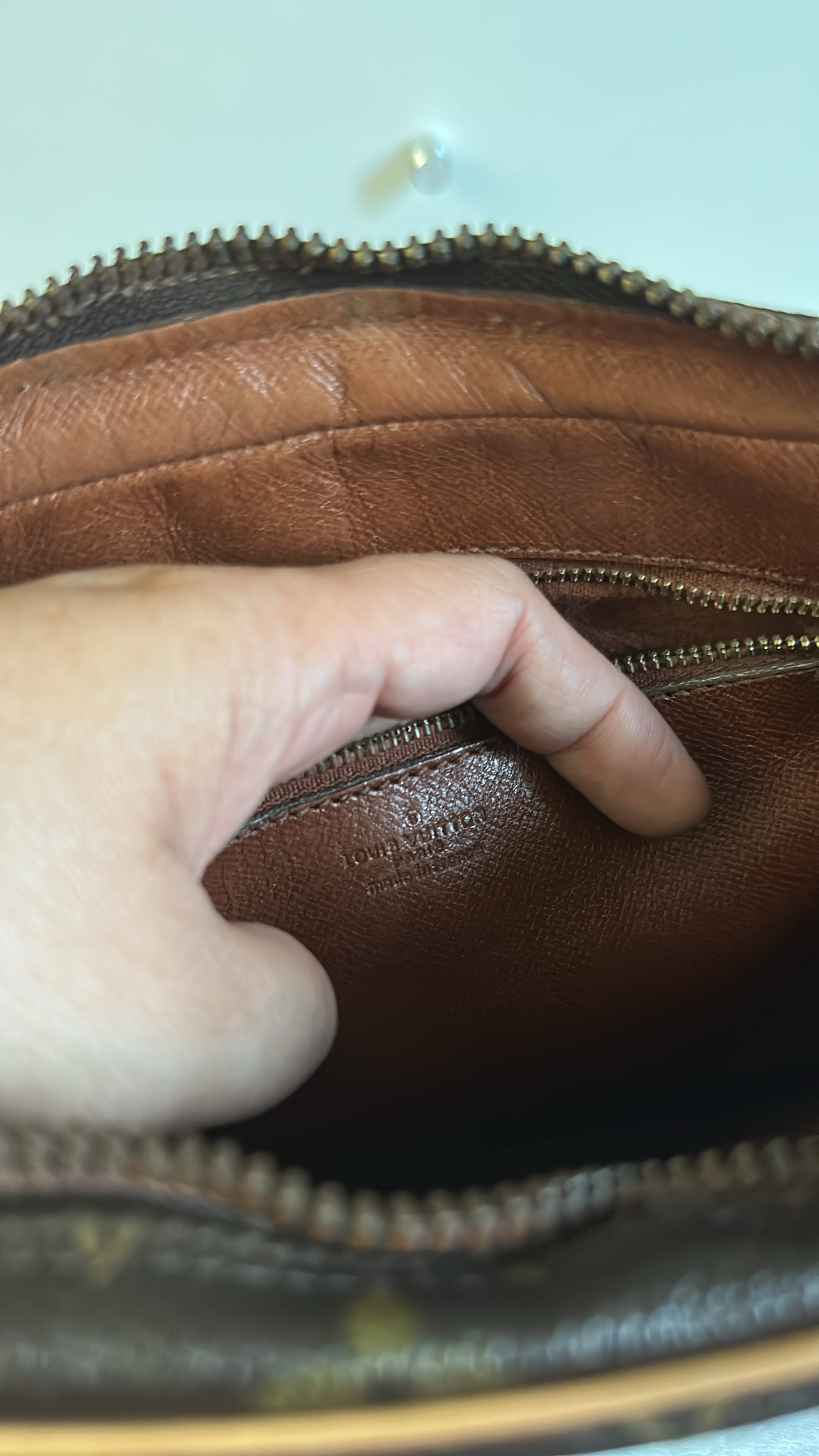Preloved Louis Vuitton Monogram Marly pouchvintage