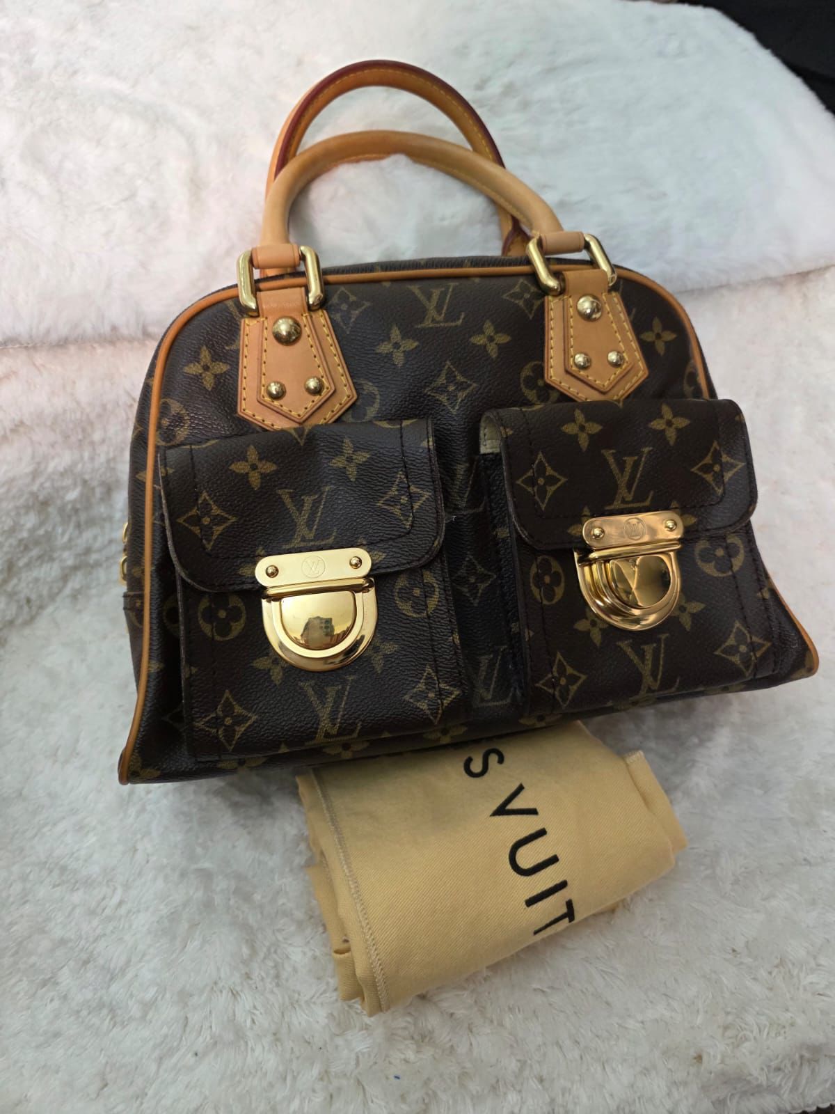Pre Owned Louis Vuitton Monogram Manhattan TH1015
