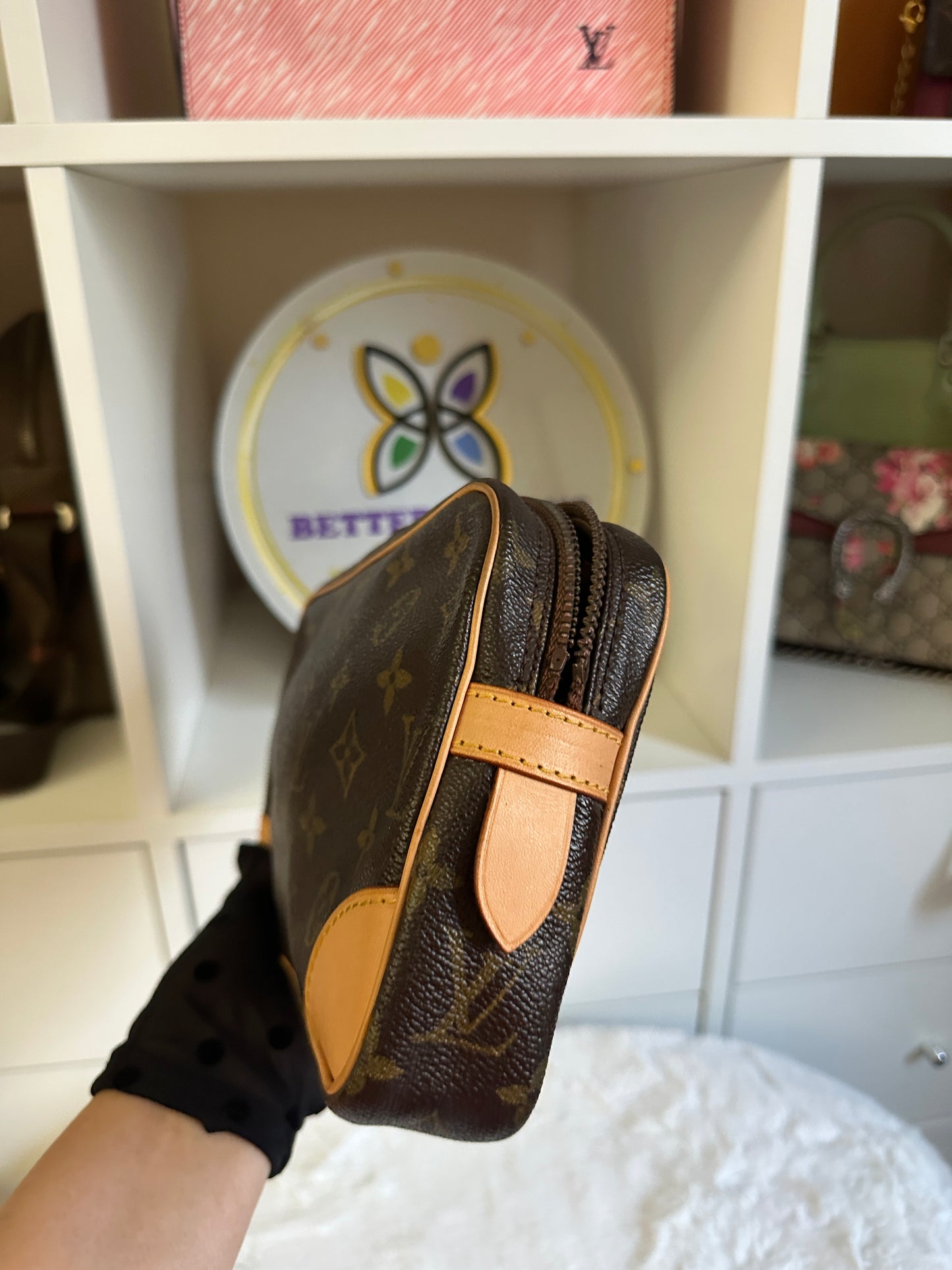 Preloved Louis Vuitton Monogram Marly pouchvintage