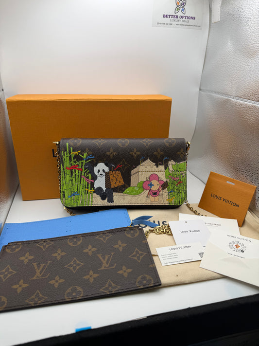 Louis Vuitton Pochette Felicie Vivienne Collection Pre Owned