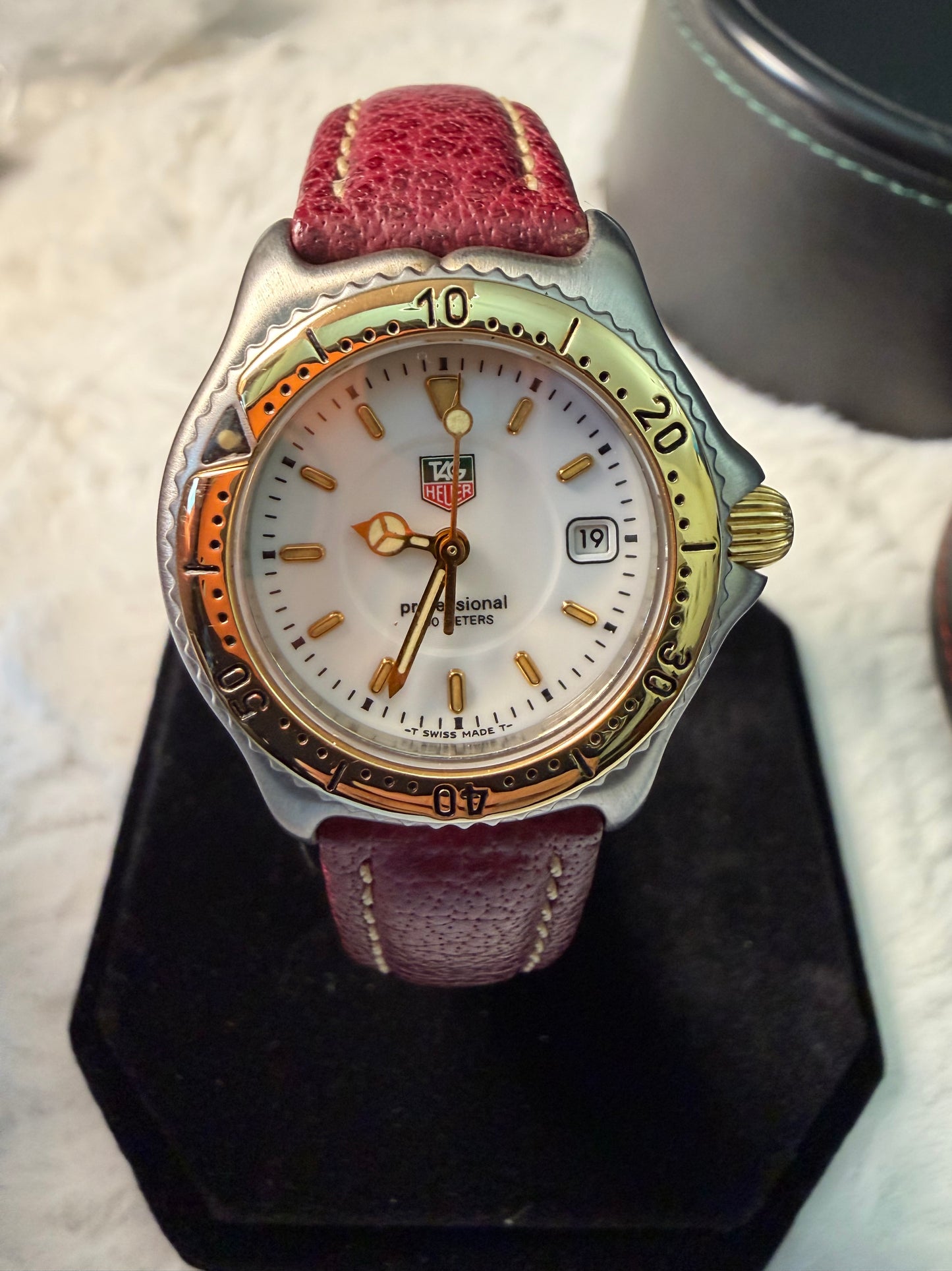 PRE OWNED TAG HEUR sports Elegance H38056 WI1350