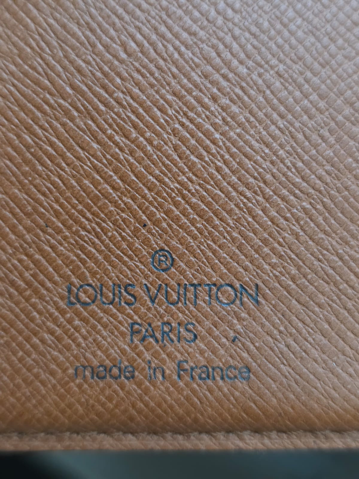 Preloved vintage Louis Vuitton Monogram Portefeuille Viennois Pocket Bi Fold Wallet MI0999