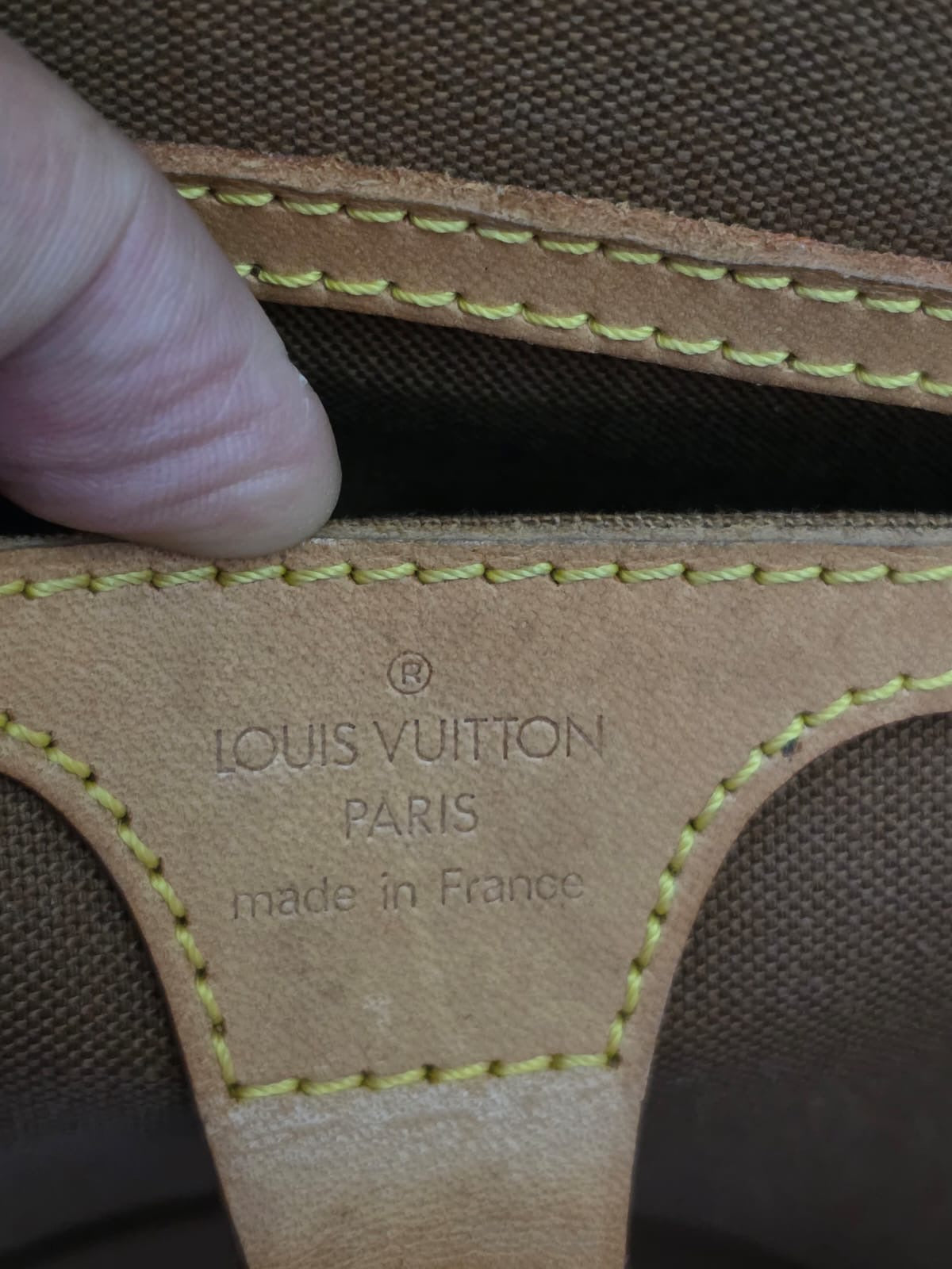 PRE OWNED Louis Vuitton Monogram Ellipse Backpack MI1928