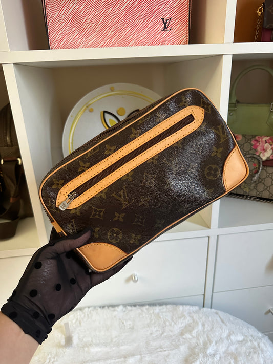 Preloved Louis Vuitton Monogram Marly pouchvintage