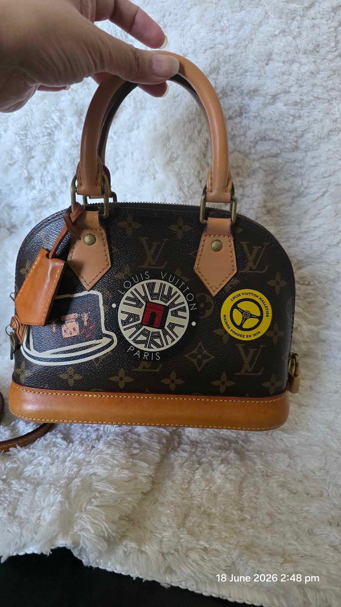 PRELOVED Louis Vuitton MONOGRAM ALMABB World Tour Limited Edition AA2186