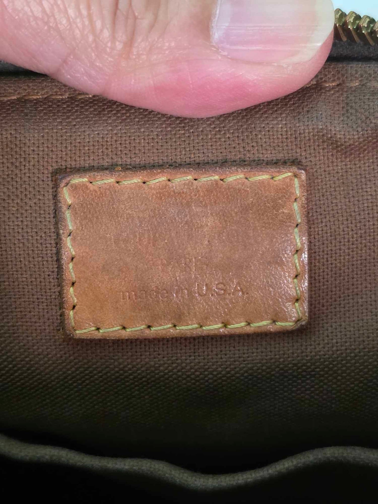 Preloved Louis Vuitton Monogram Palermo MM size SD4151