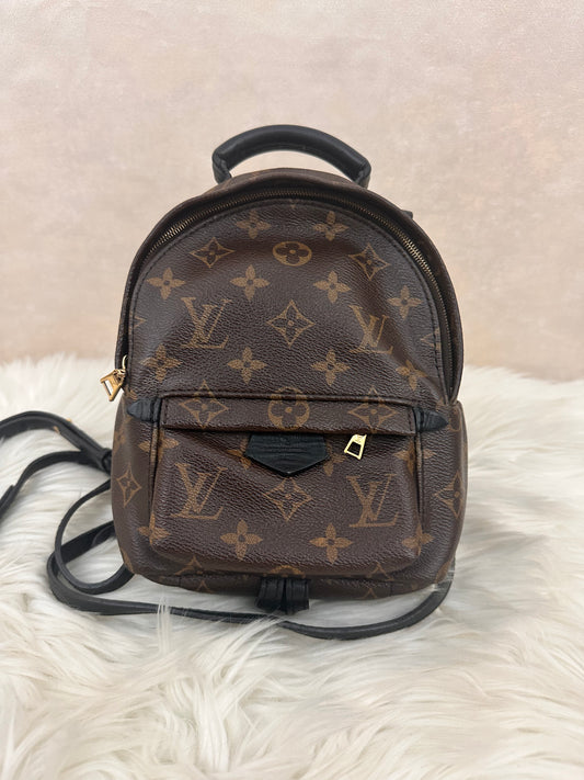 PRELOVED Louis Vuitton Monogram Palm Springs Mini Backpack CA2136  #BT 079276