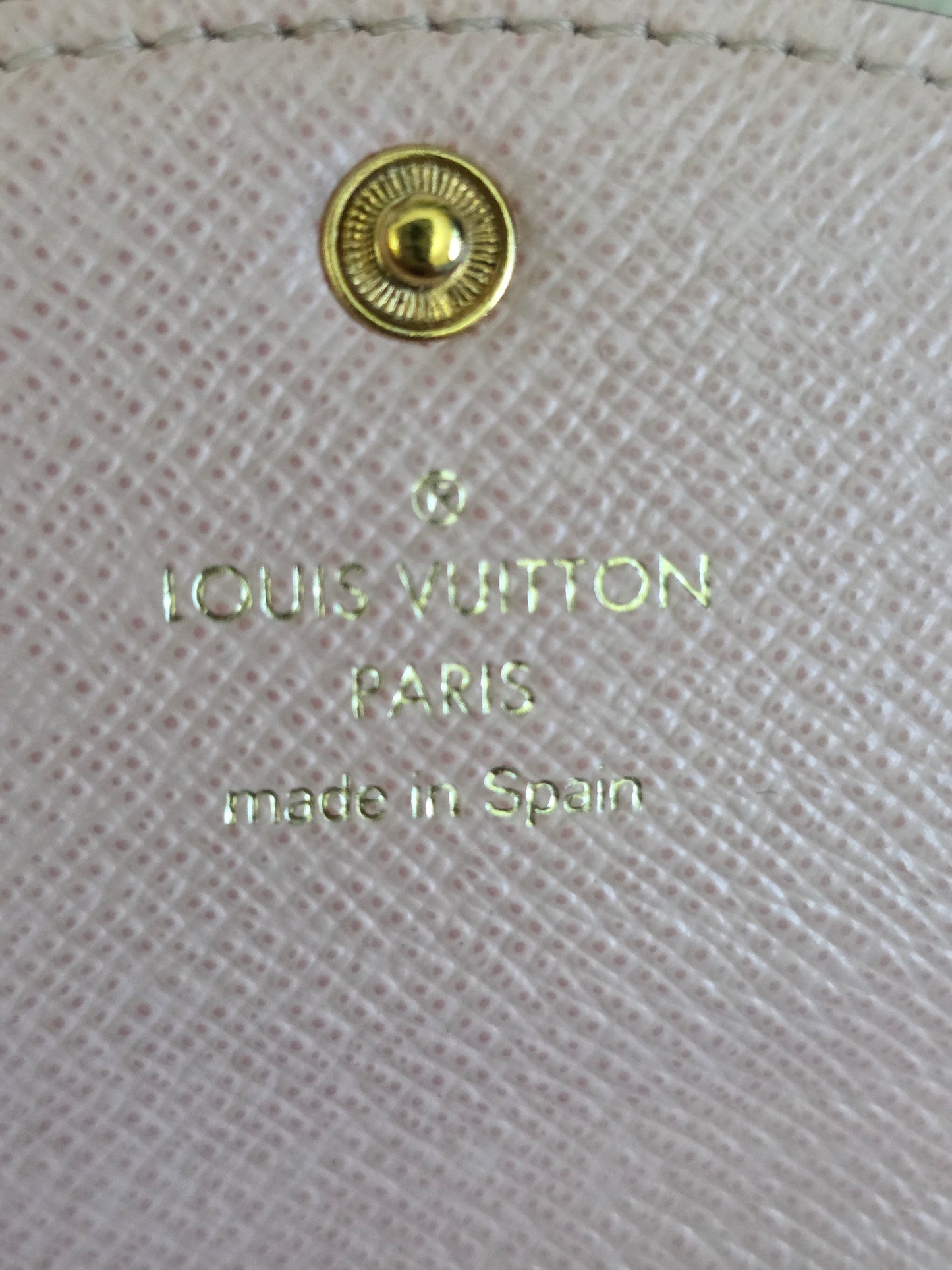 PRELOVED Louis Vuitton Damier Ebene Rosalie Coin purse UB415