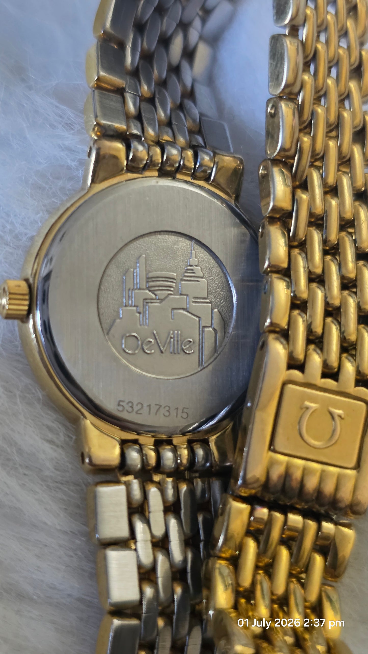 Pre owned Original Omega Deville Gold plated 53217315