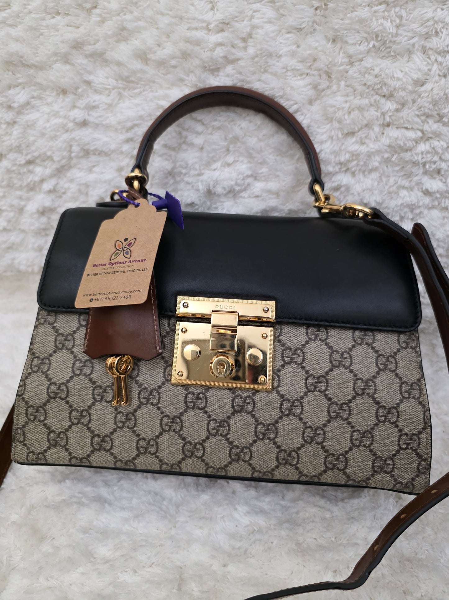 Preloved GUCCI PADLOCK bag medium