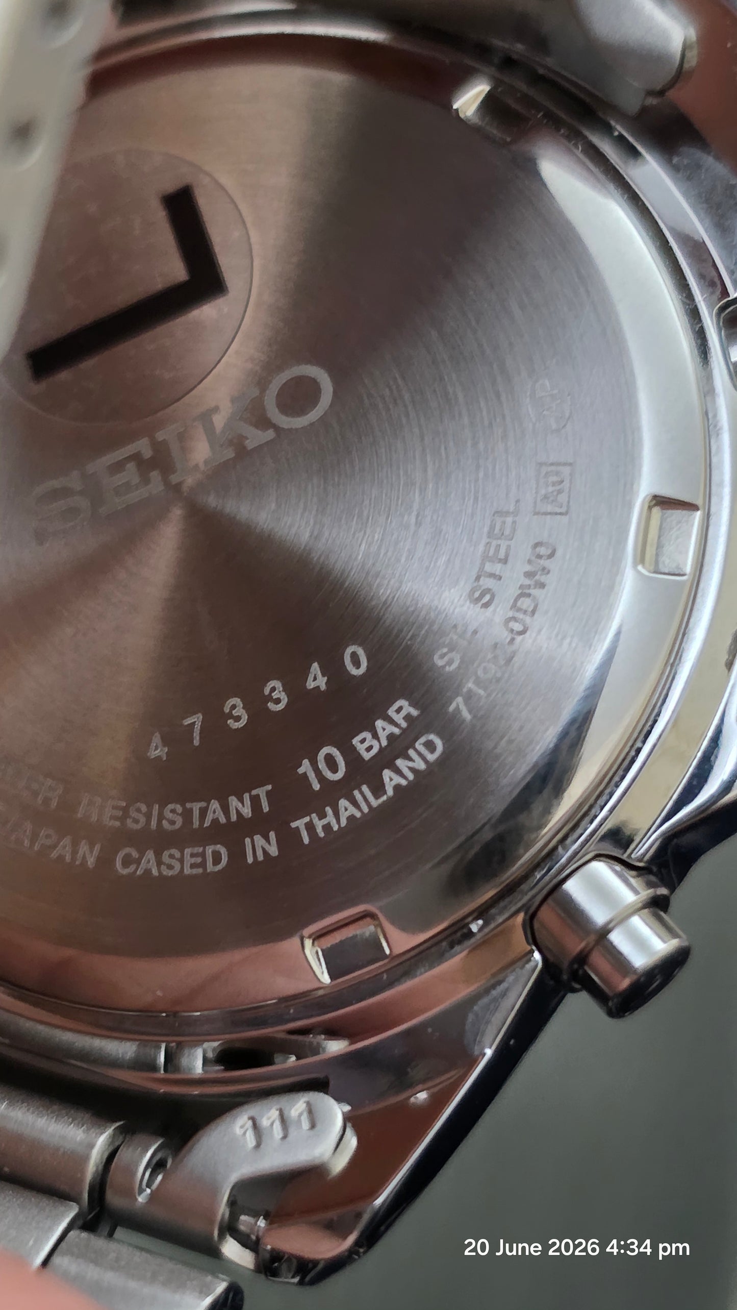 Seiko Chronigraph 100m  SND363PC 473340