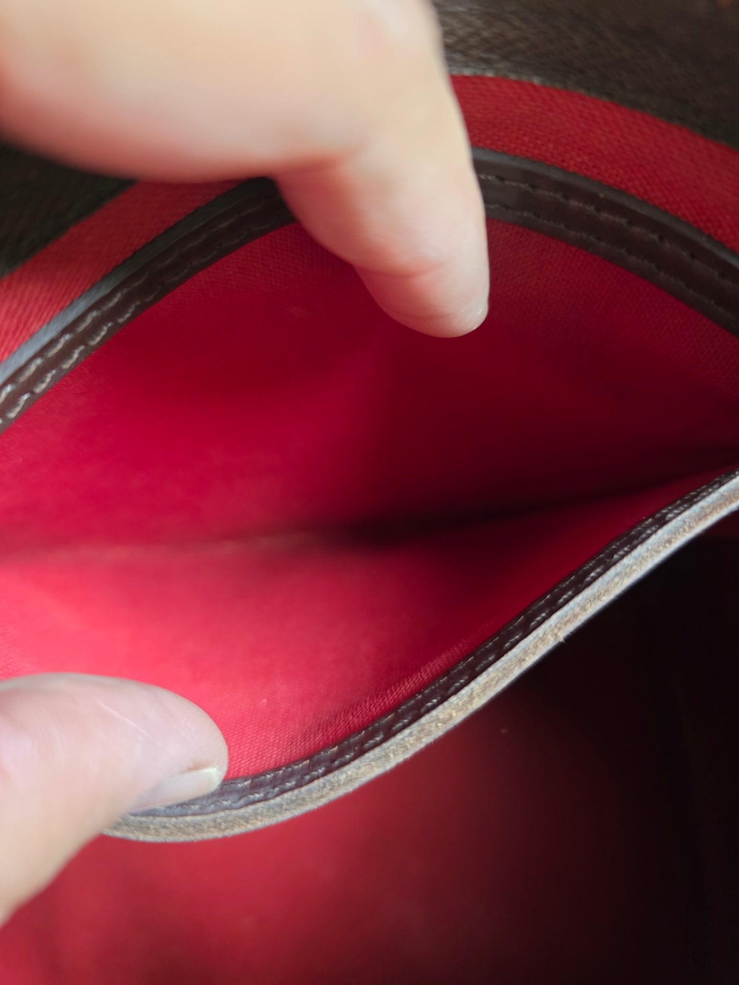 Preloved Louis Vuitton Damier Ebene Speedy30 AA4195