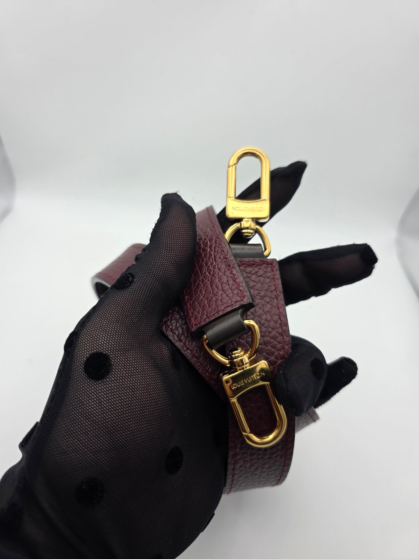 Pre-Owned Louis Vuitton Bordeaux Damier Ebene Canvas Bond Street Bag AH0159