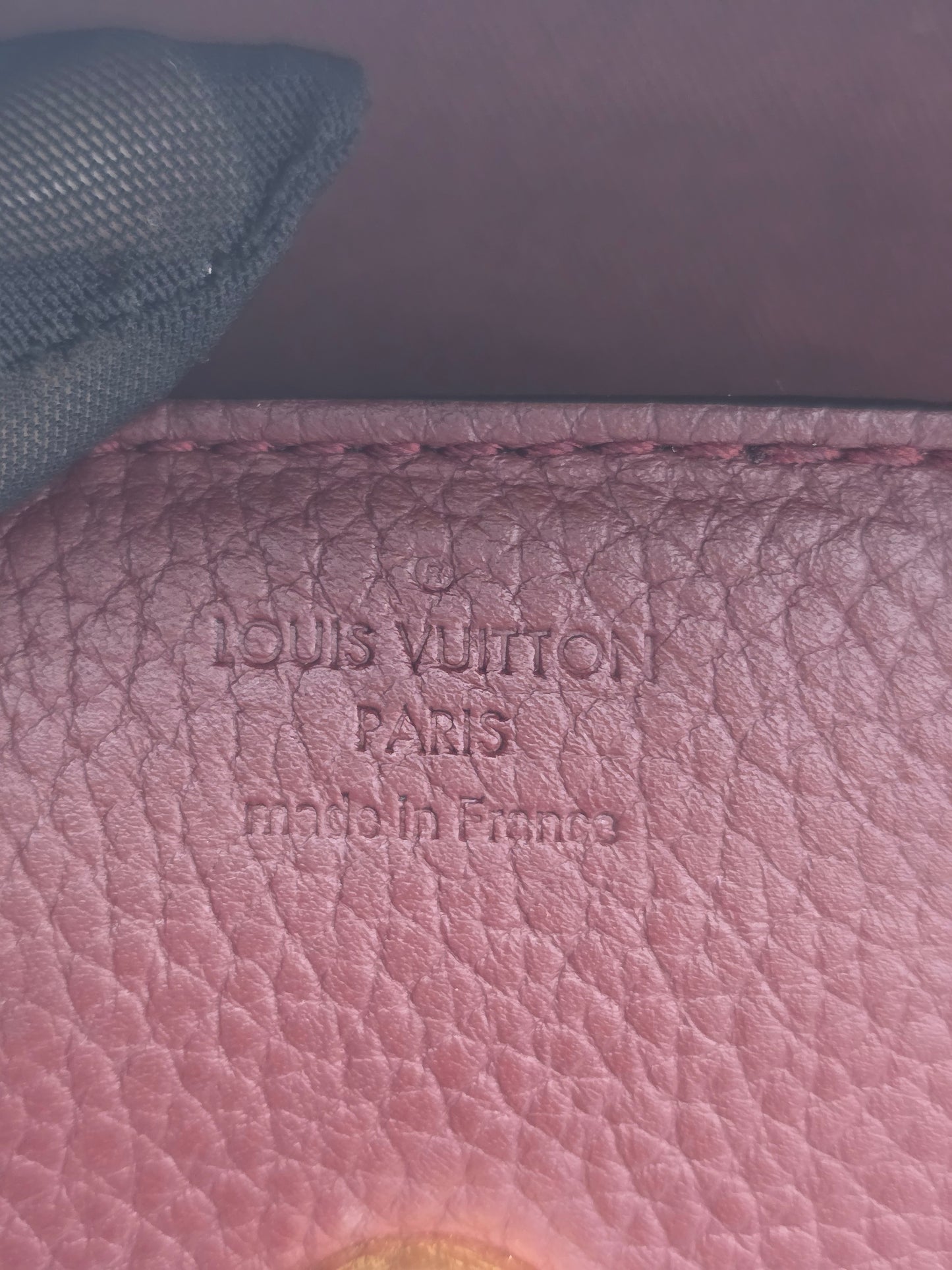 Pre-Owned Louis Vuitton Bordeaux Damier Ebene Canvas Bond Street Bag AH0159