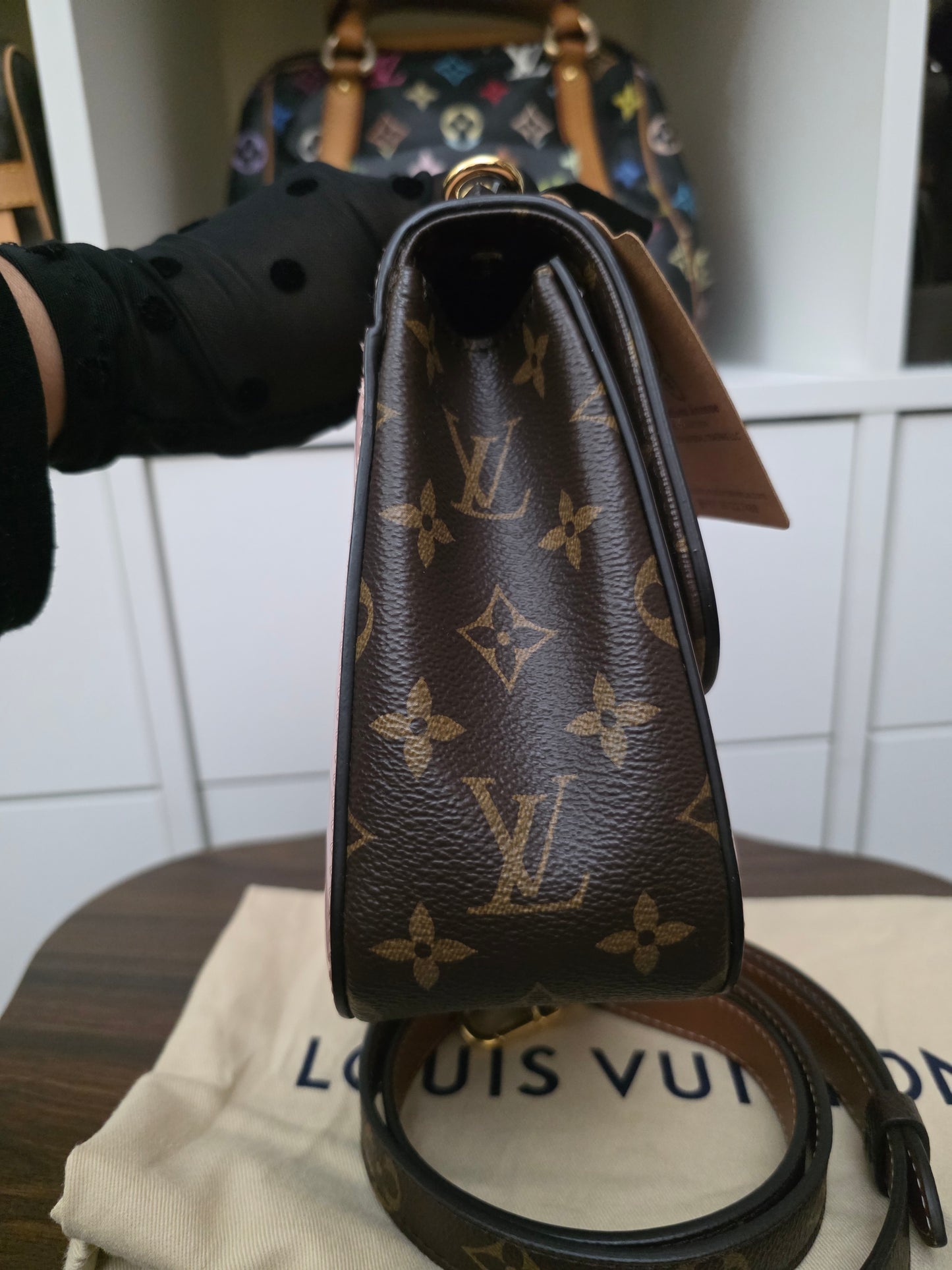 PRELOVED Louis Vuitton Vernis Miroir Cherrywood BB