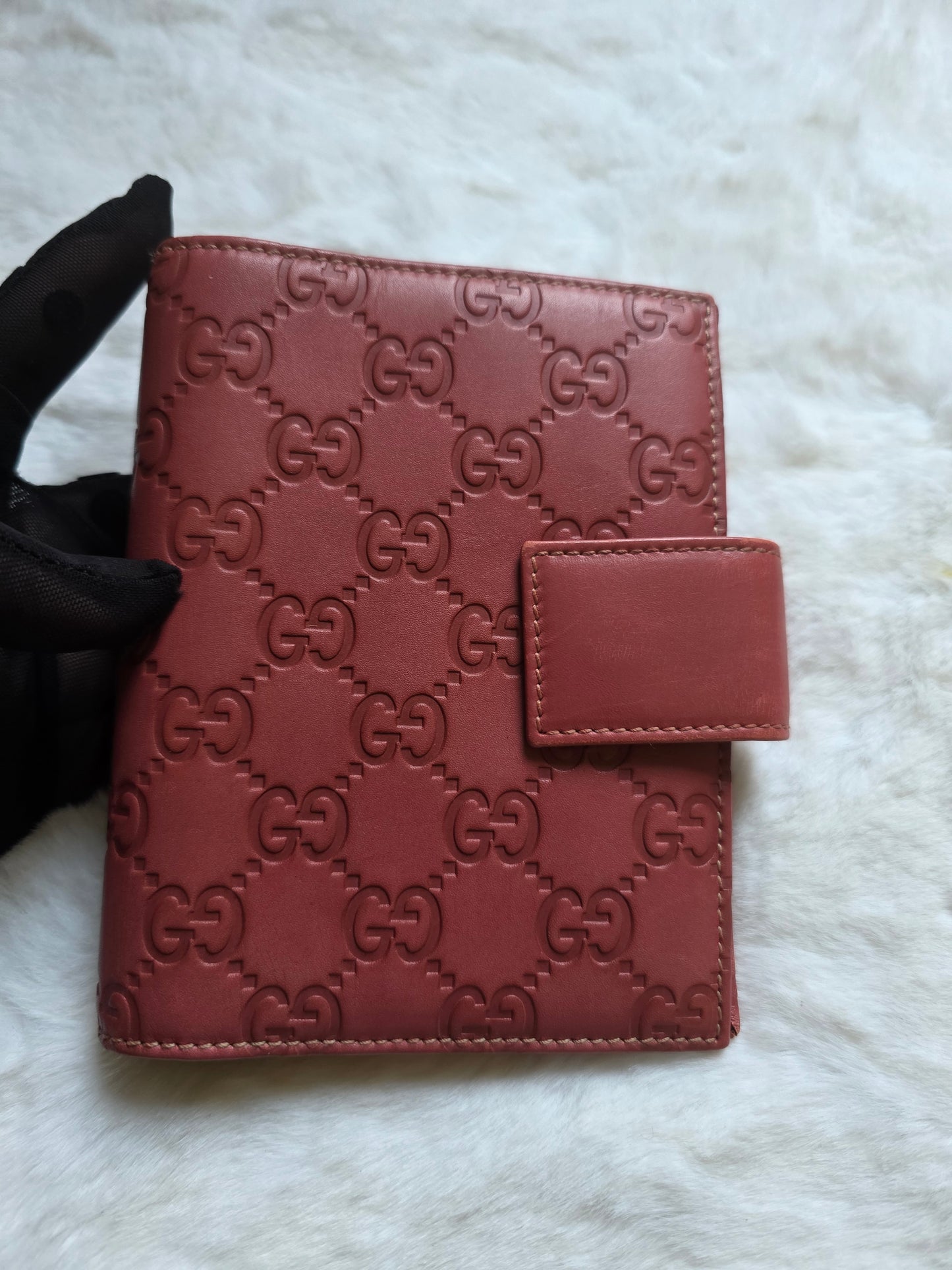 PRELOVED Gucci Agenda rose pink