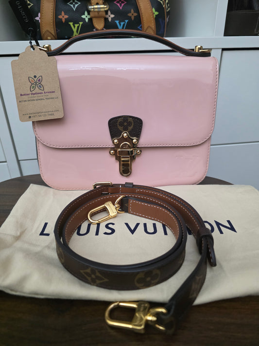 PRELOVED Louis Vuitton Vernis Miroir Cherrywood BB