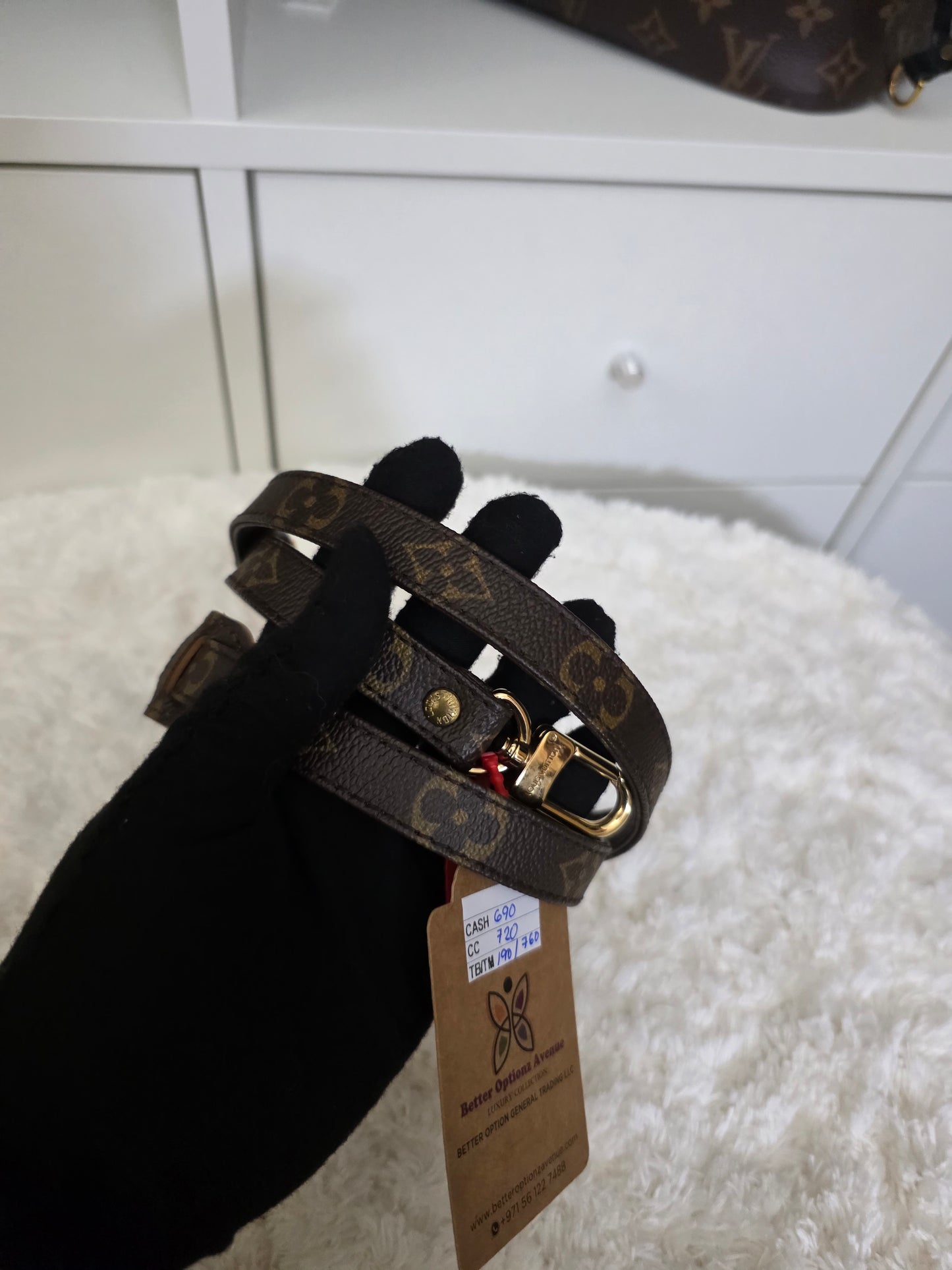 90 cm Louis Vuitton Monogram Strap