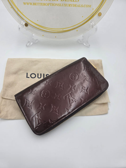 Preloved Louis Vuitton Vernis long wallet
