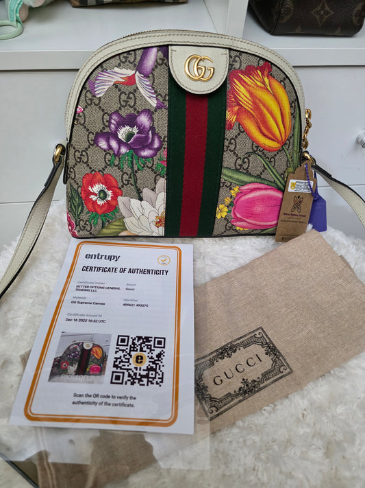 Preloved Gucci Ophidia Dome White